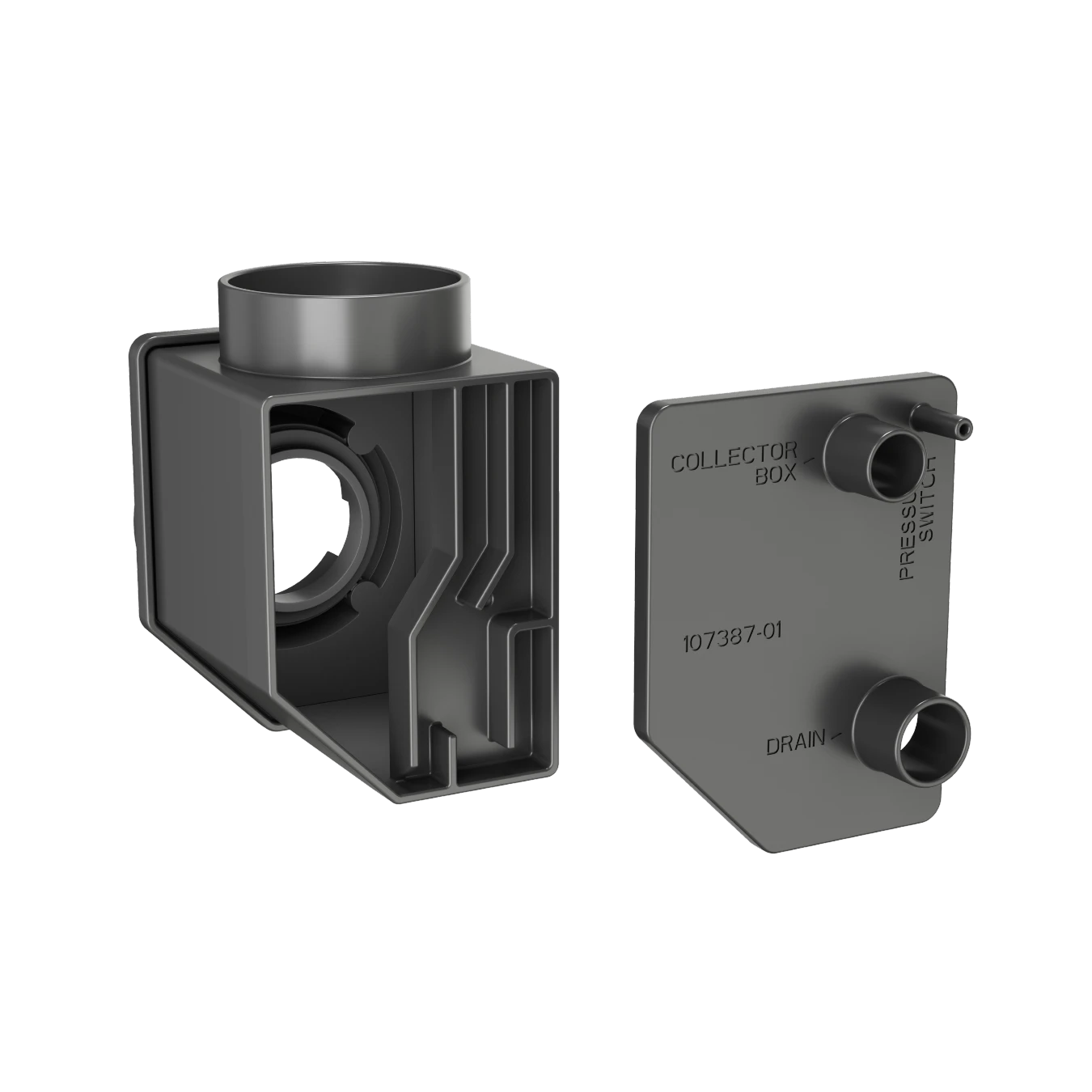 MagicPak MGE9 FreezeShield Condensate Trap — full resolution component detail