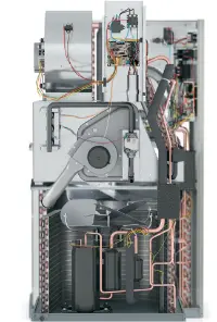 MGE M-Series all-in-one HVAC unit with gas heating and electric cooling, 0.75-3.0 tons cooling, 15,000-60,000 BTUH heating