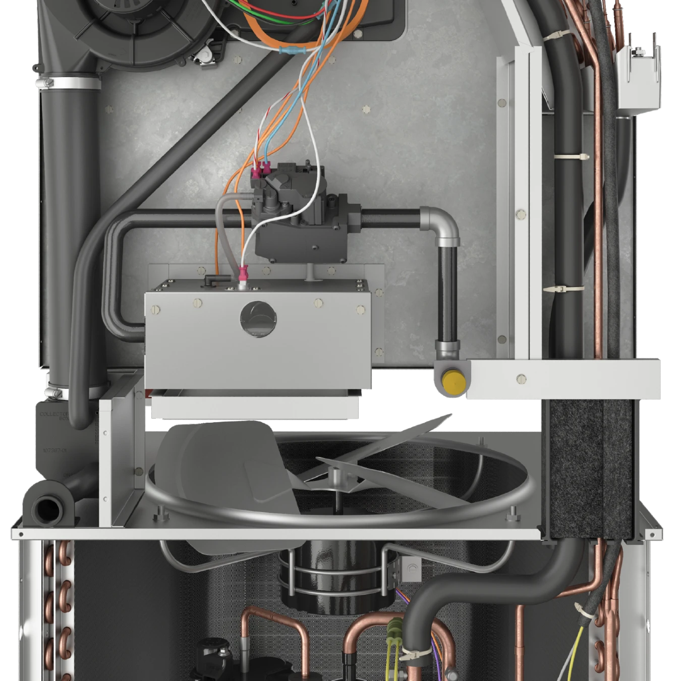 Sealed Burner Box — full resolution component detail